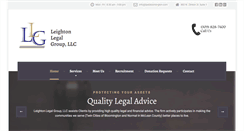 Desktop Screenshot of lawbloomington.com